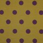 Preview: French Terry - Big Dots - dark ochre