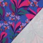 Preview: Viskose Stretch - Spring Garden - royal blue/magenta - Nerida Hansen