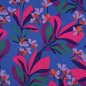 Preview: Viskose Stretch - Spring Garden - royal blue/magenta - Nerida Hansen