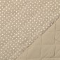 Preview: Musselin - Stepper - Sternchen - beige