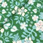 Preview: Bio Baumwoll Satin - Fiori - Col. 02 green - Al Lago - Hamburger Liebe - Albstoffe