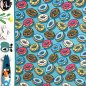 Preview: Bio Sweat - OMG Donut - Col. 01 - türkis - Classic No. 1 - Hamburger Liebe - Albstoffe