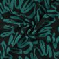 Preview: Viskose Jacquard - Onika - petrol