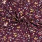 Preview: Viskosejersey - Kirsa Flowers - bordeaux