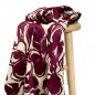 Preview: Baumwoll Satin - Noori Flowers - bordeaux