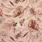 Preview: Bio Sommer French Terry - Jungle Leaves - beige terra