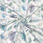 Preview: Bio Sommer French Terry - Jungle Leaves - white