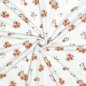 Preview: Bio Jersey - Watercolour Flowers - white