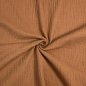 Preview: Bio Musselin - F047 - uni - cognac