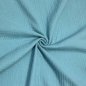 Preview: Bio Musselin - uni - teal - F043