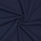 Preview: RESTSTÜCK 80cm !!! - Bio Strickjersey - Waffel - navy