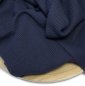 Preview: RESTSTÜCK 80cm !!! - Bio Strickjersey - Waffel - navy