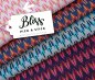 Preview: RESTSTÜCK 50cm !!! - Bio Jacquard - Pick a Stick - Col. 01 - meringa - Bliss - Hamburger Liebe - Albstoffe