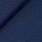 Preview: RESTSTÜCK 60cm !!! - Jersey - Dots - navy