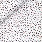 Preview: Baumwoll Popeline - Dots - white