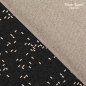 Preview: RESTSTÜCK 70cm !!! - Jacquard - Blocks - black/nude - Fibremood