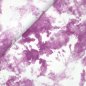 Preview: French Terry - Batik Clouds - violett