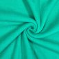 Preview: Frottee Fleece - uni - emerald