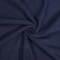 Preview: Frottee Fleece - uni - navy