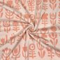 Preview: Bio Jacquard - Diversity - A17/A81 - meringa/nude - Evermore - Hamburger Liebe - Albstoffe