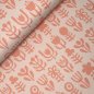 Preview: Bio Jacquard - Diversity - A17/A81 - meringa/nude - Evermore - Hamburger Liebe - Albstoffe