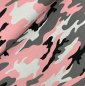 Preview: RESTSTÜCK 1,50m !!! - Jersey - Vera - Camouflage rosa  - Swafing