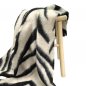 Preview: Mantelstrick - Wool - Zebra