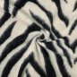 Preview: Mantelstrick - Wool - Zebra