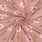 Preview: RESTSTÜCK 1,20m !!! - Modal Jersey - Cherry Blossom - light rose