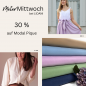 Preview: Modal Pique - schwarz