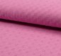 Preview: Musselin - Lochstickerei - fuchsia