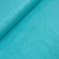 Preview: RESTSTÜCK 1,40m !!! - Musselin - Lurex Streifen - turquoise