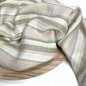 Preview: RESTSTÜCK 70cm !!! - Musselin - Sanded Stripes - beige