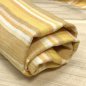 Preview: Musselin - Sanded Stripes - ocre