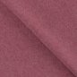 Preview: Bio Baumwoll Fleece - uni - bordeaux melange