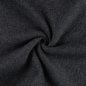 Preview: Bio Baumwoll Fleece - uni - dark grey melange