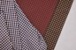 Preview: Bio Baumwoll Oxford - Gingham - black/camel - Mind the Maker