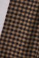 Preview: Bio Baumwoll Oxford - Gingham - black/camel - Mind the Maker