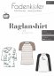 Preview: Papierschnittmuster - Raglanshirt - Damen - Fadenkäfer