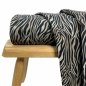 Preview: Softshell - Zebra - black