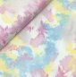 Preview: RESTSTÜCK 70cm !!! - French Terry - Summer Look Tie & Dye - rose blue yellow