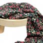 Preview: RESTSTÜCK 60cm !!! - Viskose - Granny Flowers - red