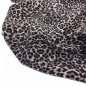 Preview: RESTSTÜCK 70cm !!! - Viskose - Leopard - grau schwarz