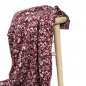 Preview: Viskose Twill - Flower Mailin - bordeaux