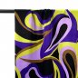 Preview: Viskosesatin - Pucci - purple