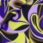 Preview: Viskosesatin - Pucci - purple