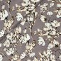 Preview: Viskosesatin - matt - Flower Ria - taupe