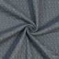 Preview: Waffelpique Baumwolle - XL - dark grey