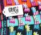 Preview: Bio Sweat - Yeah! - Col. 04 black/lime - Glory - Hamburger Liebe - Albstoffe