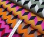 Preview: Bio Jacquard - Zig Zag - Col.3 orange Glitzer - Glory - Hamburger Liebe - Albstoffe